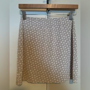 Vintage Floral Miniskirt